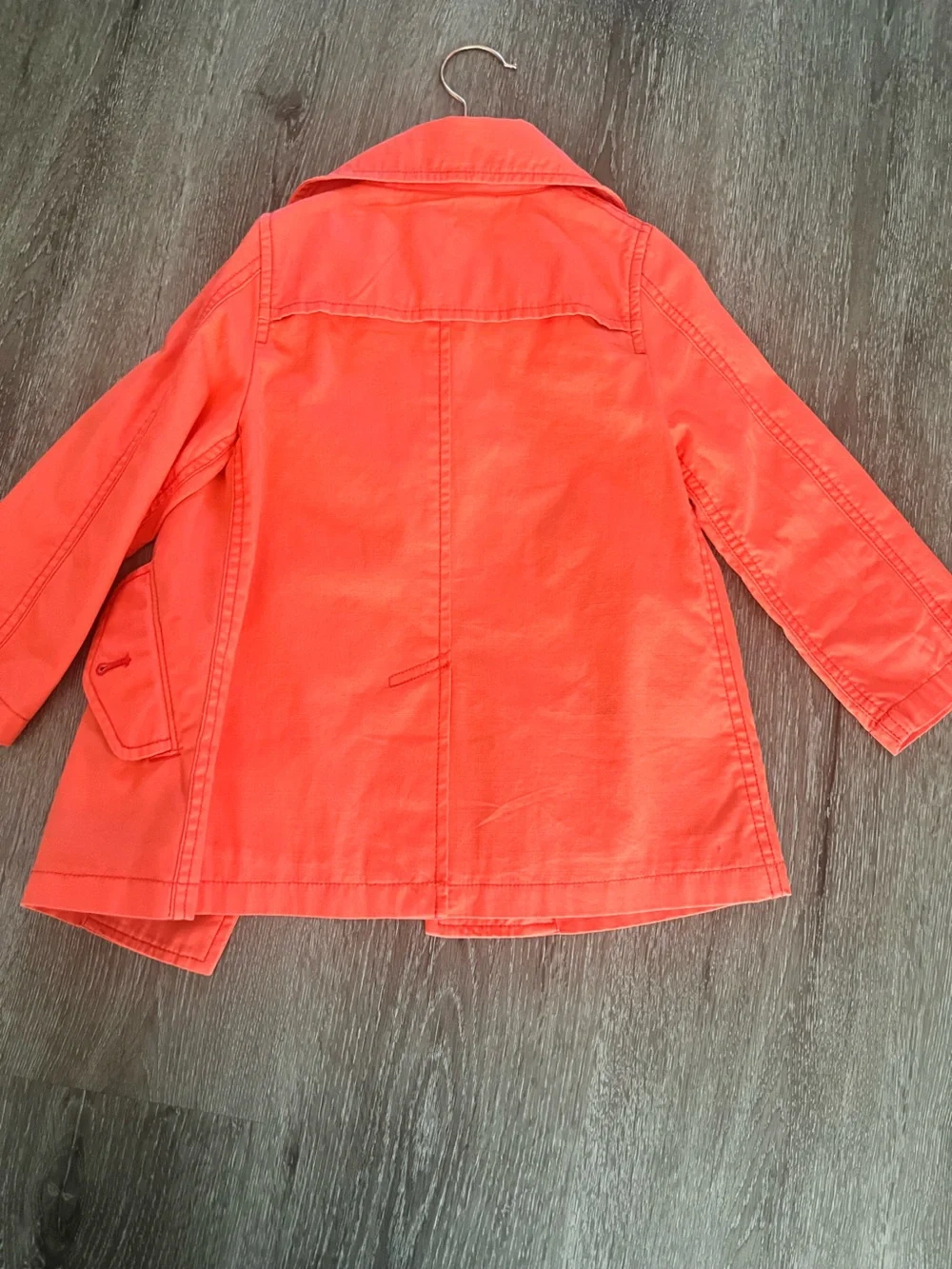 GAP Coral Kids' Jacket with Sunflower Print Lining